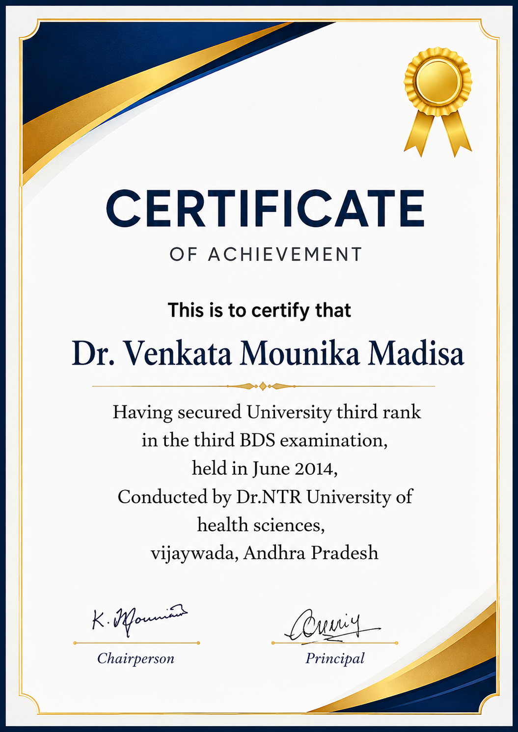 MDS Degree
